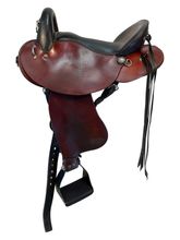 15 Inch Used Desota Custom Saddlery Endurance Saddle Medium Tree 91144