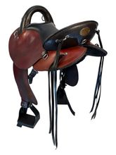 15 Inch Used Desota Custom Saddlery Endurance Saddle Medium Tree 91144