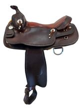 15 Inch Used DK Reining Saddle 10109