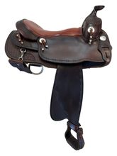 15 Inch Used DK Reining Saddle 10109