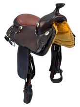 15 Inch Used DK Reining Saddle 10109