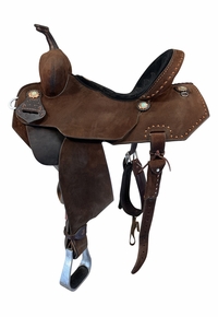 15 Inch Used Double J Barrel Saddle The Legend