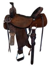 HOLD 2026/02/13c 15 Inch Used Double J Ladies All Around Saddle Medium Tree SPRLA00