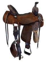HOLD 2026/02/13c 15 Inch Used Double J Ladies All Around Saddle Medium Tree SPRLA00