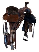 HOLD 2026/02/13c 15 Inch Used Double J Ladies All Around Saddle Medium Tree SPRLA00
