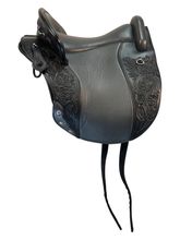 16 Inch Used DP Saddlery Ronda Deluxe Baroque English Saddle 4328