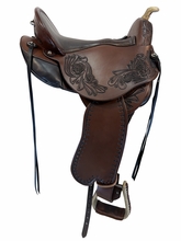 15 Inch Used DP Saddlery Western Dressage Saddle Adjustable Flex Saddle 6214