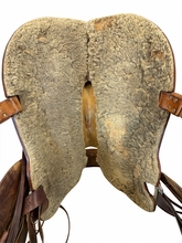 15 Inch Used F.Eamor Ranch Saddle Medium Tree