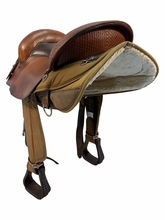 15 Inch Used Fabtron Cordura Endurance Saddle Wide Tree 7816
