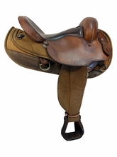 15 Inch Used Fabtron Cordura Endurance Saddle Wide Tree 7816