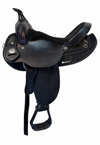 SOLD 2026/09/12  15 Inch Used Fabtron Cordura Trail Saddle Wide Tree  7101