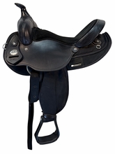 SOLD 2026/09/12 15 Inch Used Fabtron Cordura Trail Saddle Wide Tree 7101