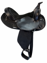 SOLD 2026/09/12 15 Inch Used Fabtron Cordura Trail Saddle Wide Tree 7101