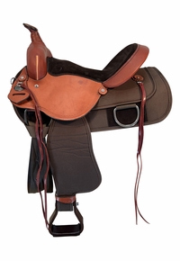 15 Inch Used Fabtron Lady Cordura Trail Saddle 7152