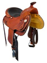 15 Inch Used Fabtron Supreme Trail Saddle 7728