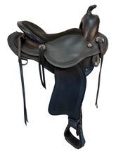 15 Inch Used Freedom Gaited Trail Saddle X Wide Tree