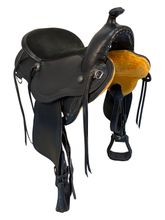 15 Inch Used Freedom Gaited Trail Saddle X Wide Tree