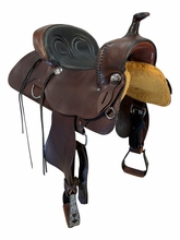 15 Inch Used HedgPeth Trail Saddle Wide Tree PL 122 13