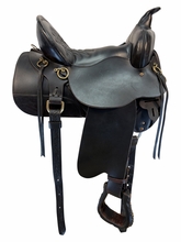 15 Inch Used High Horse By Circle Y Big Springs Trail Saddle Mediium Flex Tree 6862