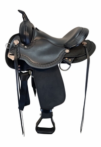 15 Inch Used High Horse by Circle Y Daisetta Trail Saddle 6914