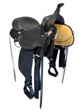 HOLD 2026/01/05e 15 Inch Used High Horse by Circle Y Daisetta Trail Saddle 6914 Wide Tree