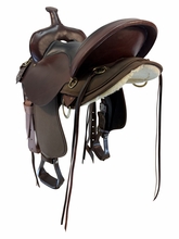 SOLD 2026/07/01 15 Inch Used high Horse By Circle Y Eldorado Cordura Trail Saddle Wide Tree 6915