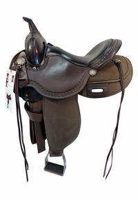 HOLD 2026/06/10c 15 Inch Used High Horse By Circle Y Willow Springs Cordura Trail Saddle Medium Tree 6913