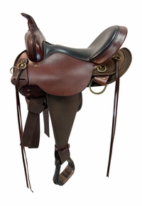 15 Inch Used High Horse By Cirlce Y Eldorado Cordura Trail Saddle Wide Tree 6915
