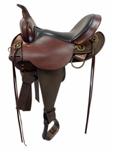 SOLD 2026/06/26 15 Inch Used High Horse By Cirlce Y Eldorado Cordura Trail Saddle Wide Tree 6915