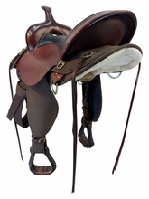 SOLD 2026/06/26 15 Inch Used High Horse By Cirlce Y Eldorado Cordura Trail Saddle Wide Tree 6915