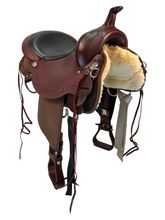 15 Inch Used High Horse Cordura Trail Saddle 6914