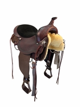 15 Inch Used High Horse Daisetta Cordura Trail Saddle 6914