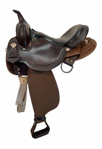15 Inch Used High Horse Daisetta Cordura Trail Saddle 6914