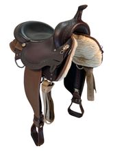 SOLD 2025/08/04j  15 Inch Used High Horse Daisetta Cordura Trail Saddle 6914