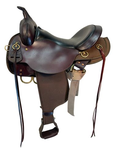 15 Inch Used High Horse Eldorado Cordura Trail Saddle 6915