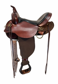 15 Inch Used High Horse Eldorado Cordura Trail Saddle 6915
