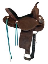 15 Inch Used High Horse Galaxy Barrel Saddle 6832 Wide Tree