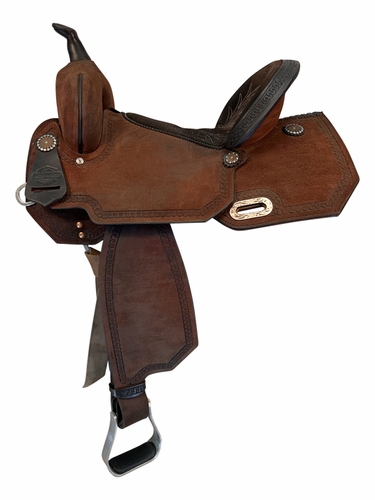 15 Inch Used High Horse Lindale Barrel Saddle 6228