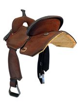 15 Inch Used High Horse Lindale Barrel Saddle 6228
