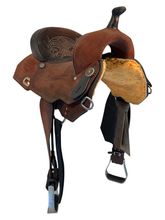 15 Inch Used High Horse Lindale Barrel Saddle 6228