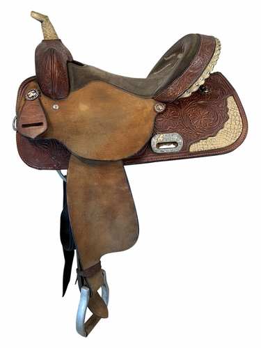 15 Inch Used High Horse Proven Aurora Barrel Saddle 6215