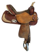 15 Inch Used High Horse Proven Aurora Barrel Saddle 6215