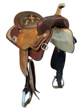 15 Inch Used High Horse Proven Aurora Barrel Saddle 6215