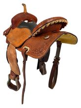 15 Inch Used HR Hud Roberts Barrel Saddle