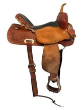 15 Inch Used HR Hud Roberts Barrel Saddle