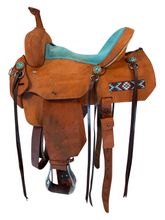 15 Inch Used JC Martin Barrel Saddle Wide Tree