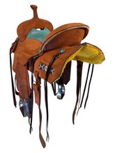 15 Inch Used JC Martin Barrel Saddle Wide Tree