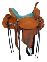 15 Inch Used JC Martin Barrel Saddle Wide Tree