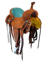 15 Inch Used JC Martin Barrel Saddle Wide Tree