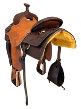 15 Inch Used JC Martin Ranch Saddle